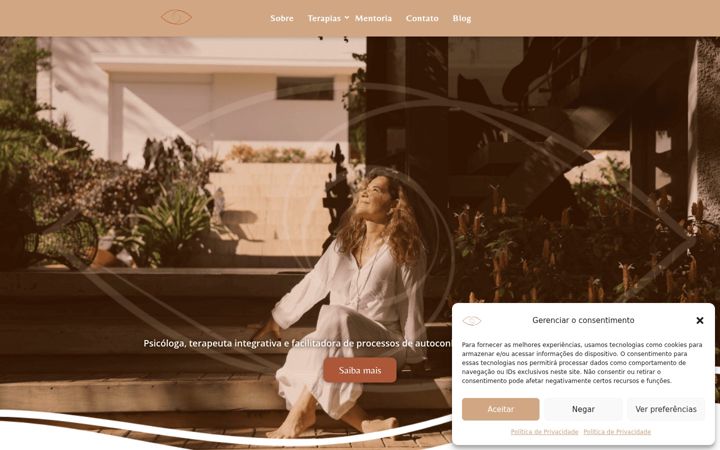 Screenshot of maricyzampieri.com.br