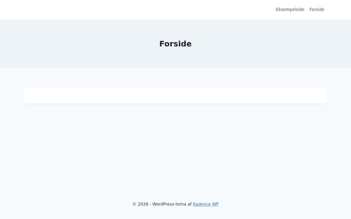 Screenshot of marieberre.dk