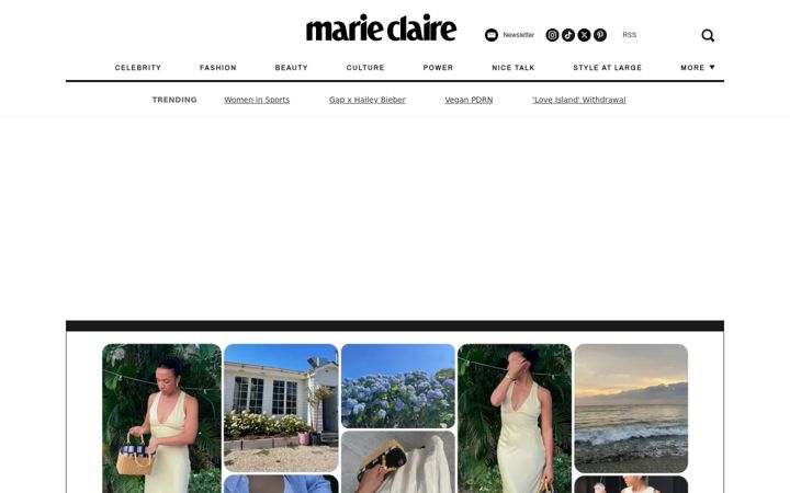Screenshot von marieclaire.com