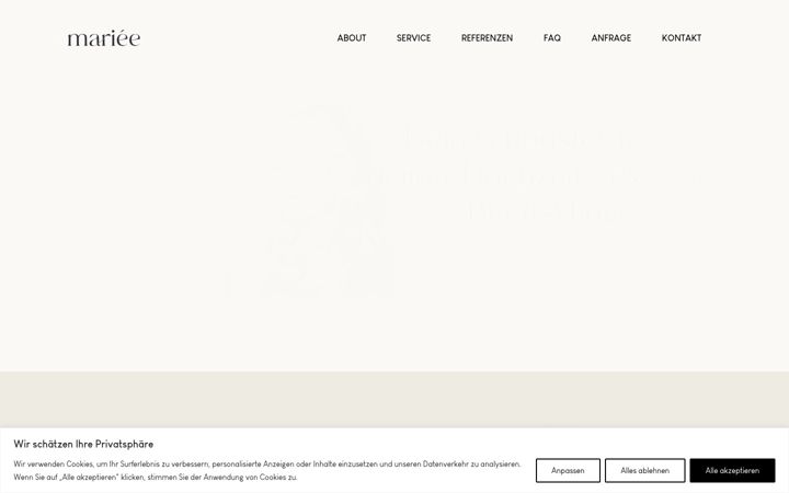 Screenshot of mariee-hairandmakeup.de