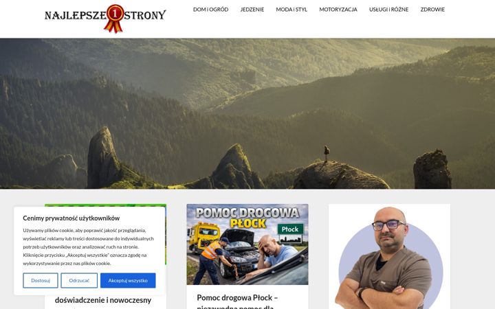 Screenshot of mariekate.pl