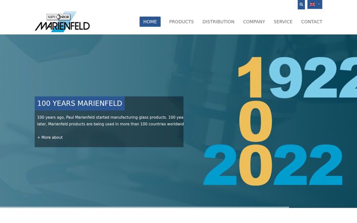 Screenshot of marienfeld-superior.com