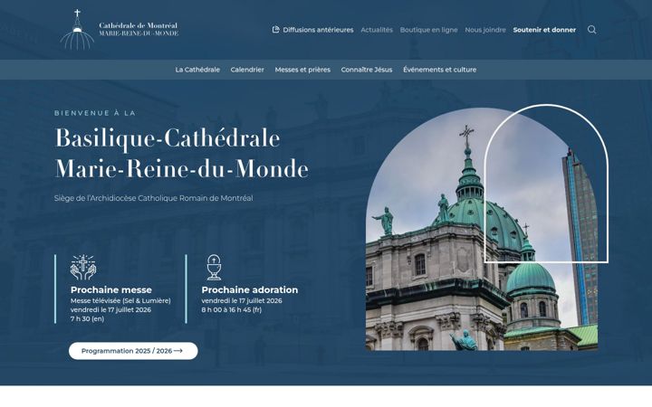 Screenshot του mariereinedumonde.org
