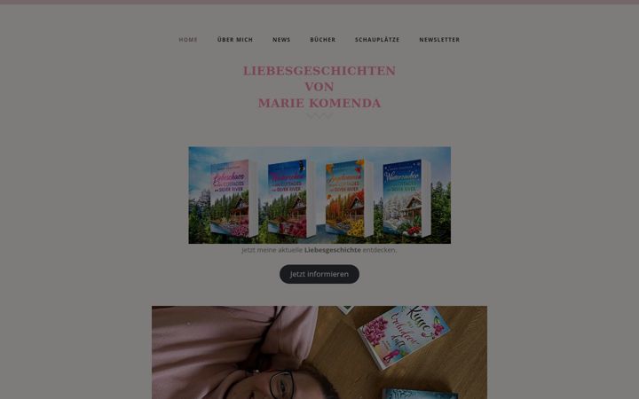 Screenshot of mariesbuecherwelt.de