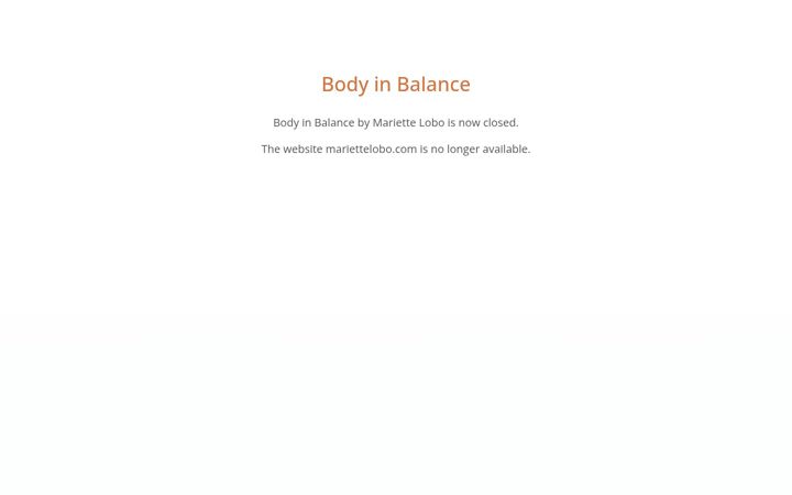 Screenshot of mariettelobo.com