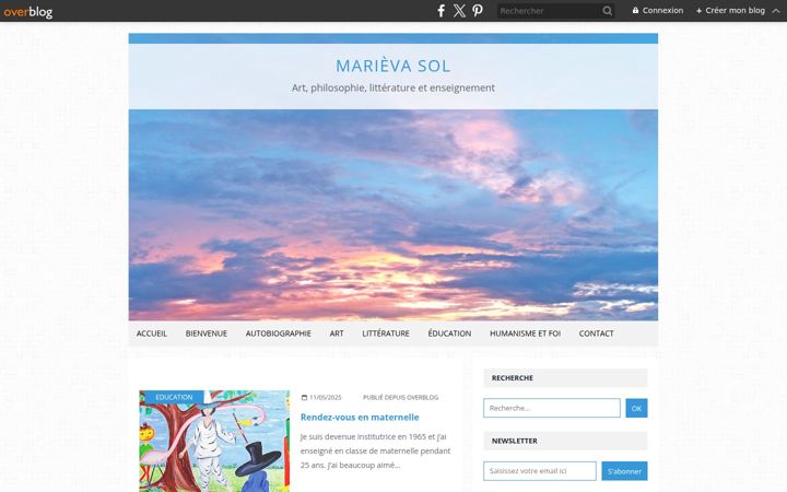 Screenshot of marieva-sol.fr