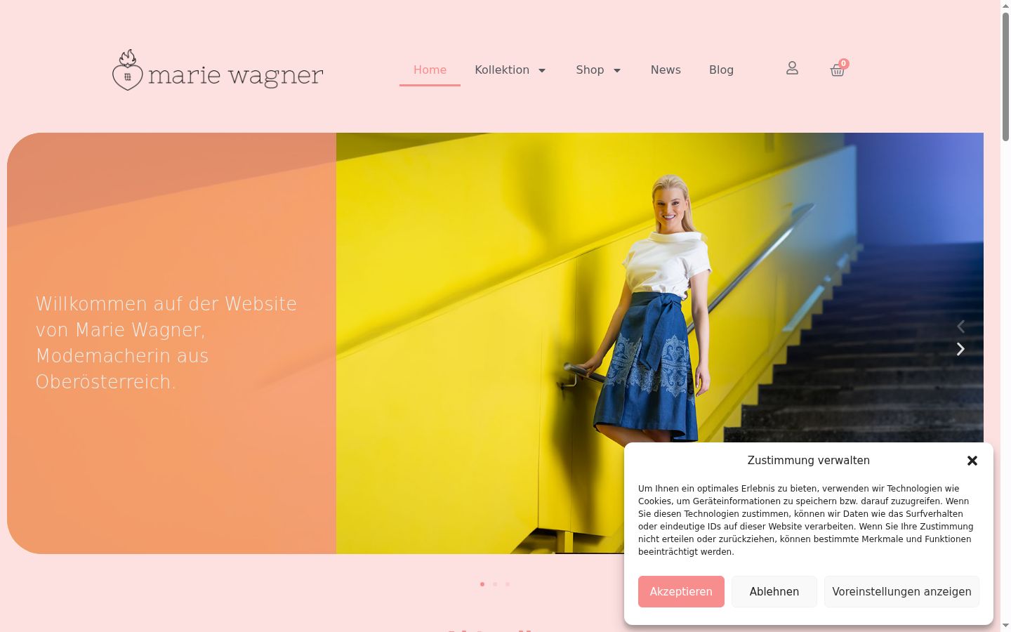 Screenshot van de toestemmingsbanner zoals getoond vóór enige interactie