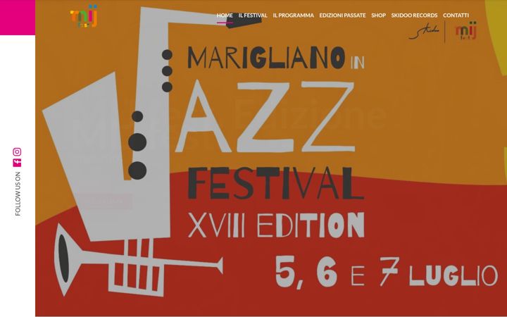 Screenshot of mariglianoinjazz.it