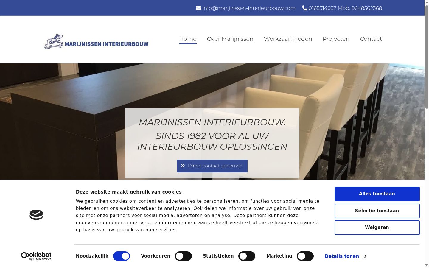 Snímka obrazovky banera súhlasu zobrazeného pred akoukoľvek interakciou