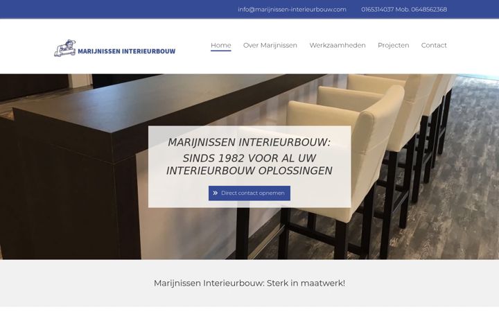 Screenshot of marijnissen-interieurbouw.com