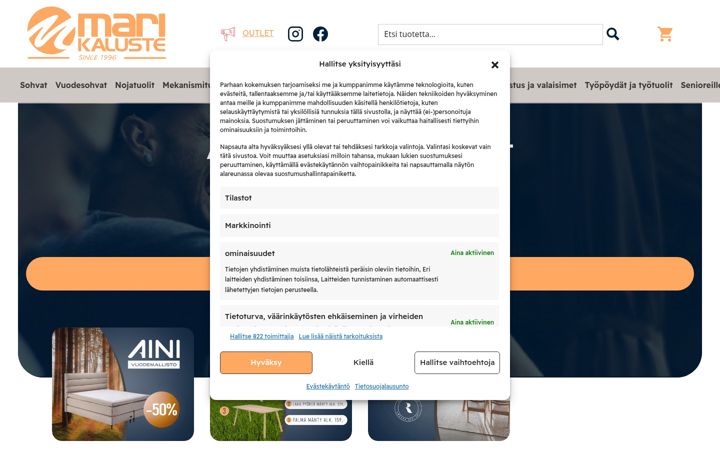 Screenshot of marikaluste.fi