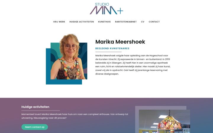 Screenshot of marikameershoek.nl
