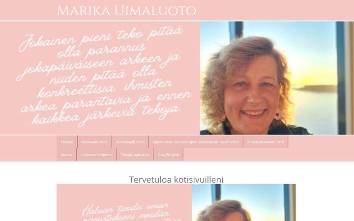 Screenshot of marikauimaluoto.fi