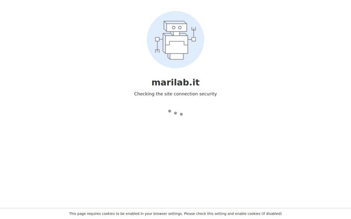 Екранна снимка на marilab.it