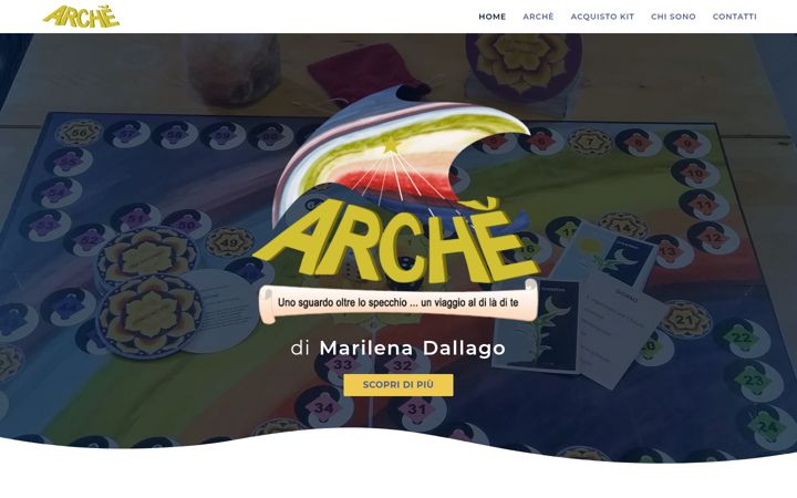Screenshot of marilenadallago.com