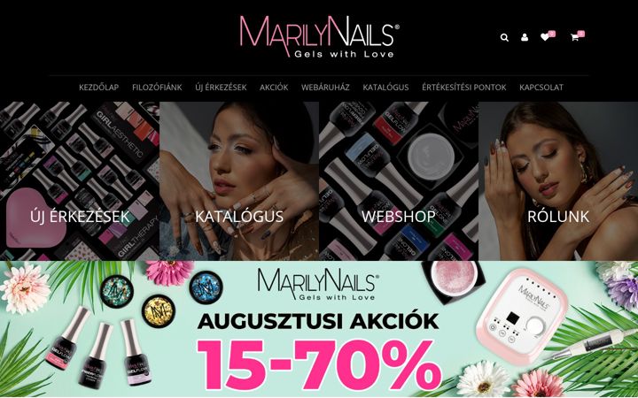 Screenshot of marilynails.hu
