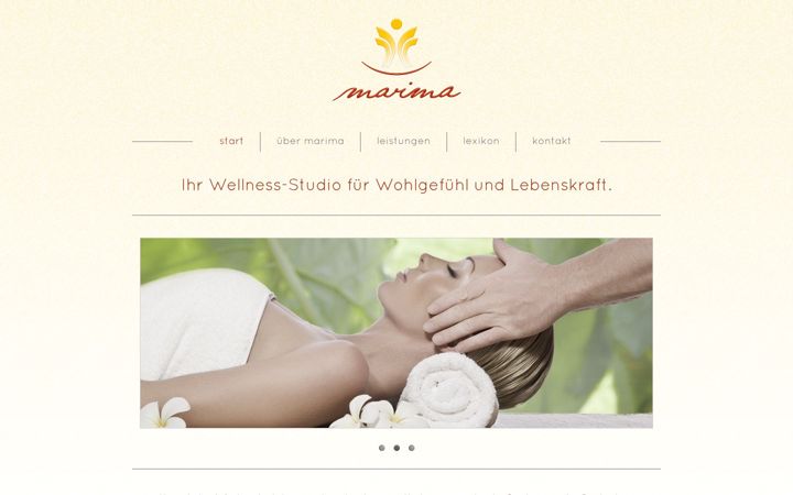 Screenshot of marima-ulm.de