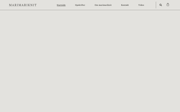 Screenshot of marimariknit.com