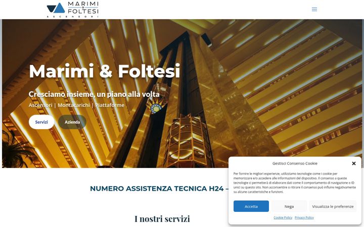 Screenshot of marimifoltesi.it
