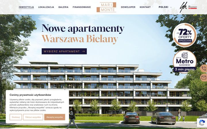 Screenshot of marimonte.pl