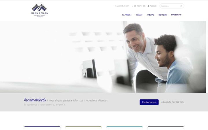 Screenshot of marin-marin.es