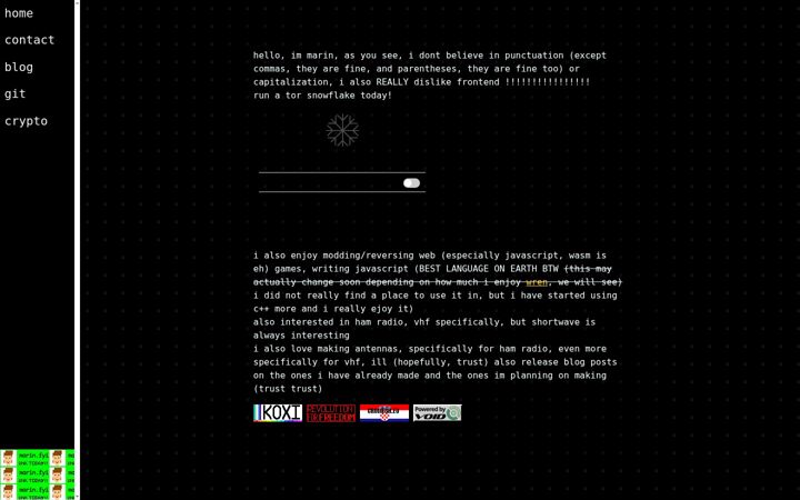 Screenshot of marin.fyi