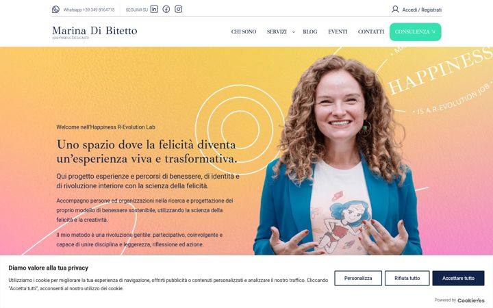 Screenshot of marinadibitetto.com