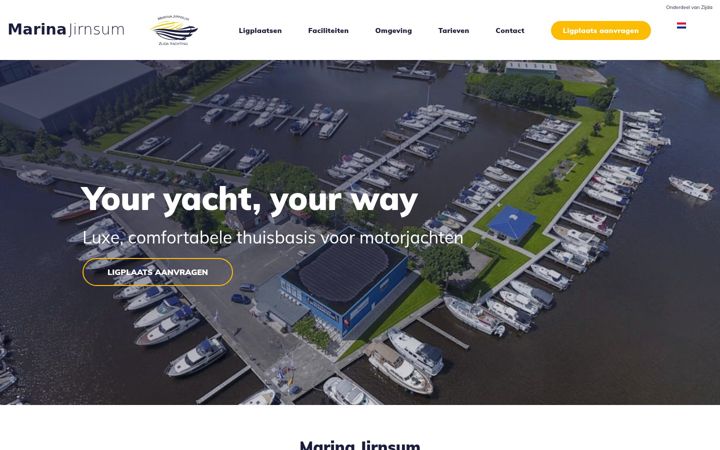 Screenshot of marinajirnsum.nl