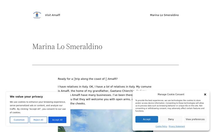Screenshot of marinalosmeraldino.com