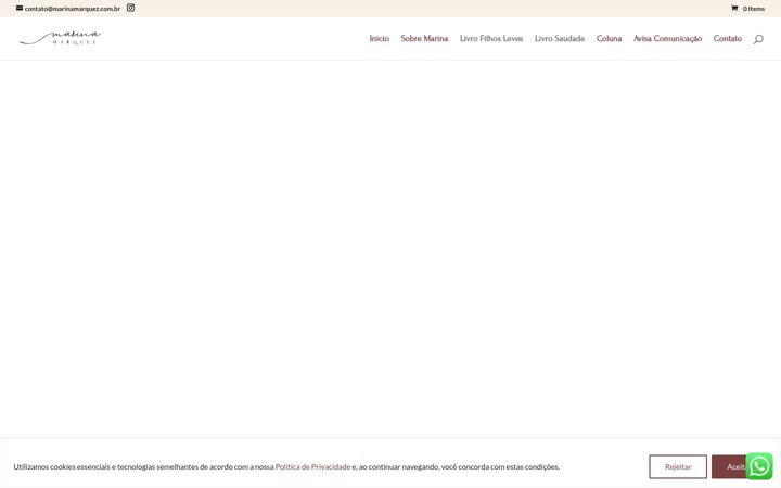 Screenshot of marinamarquez.com.br