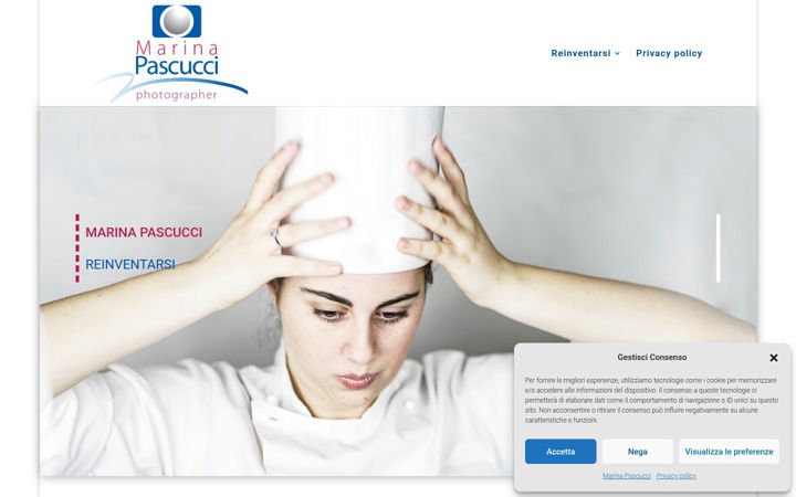 Screenshot of marinapascucci.it