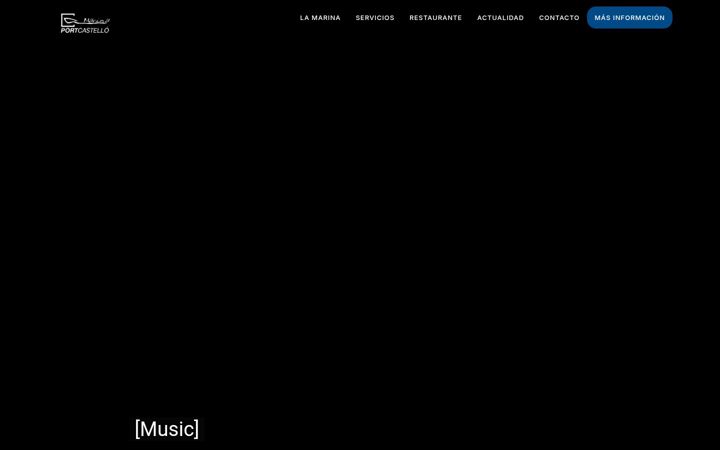 Screenshot of marinaportcastello.es