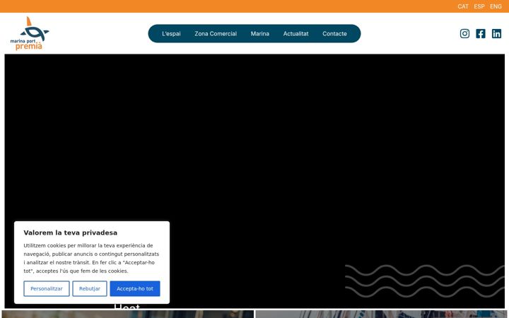 Screenshot of marinapremia.com