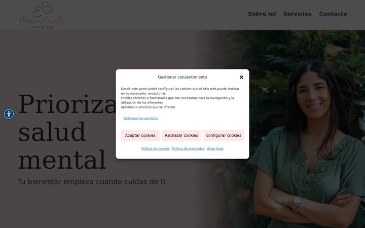 Screenshot of marinasavilla.es