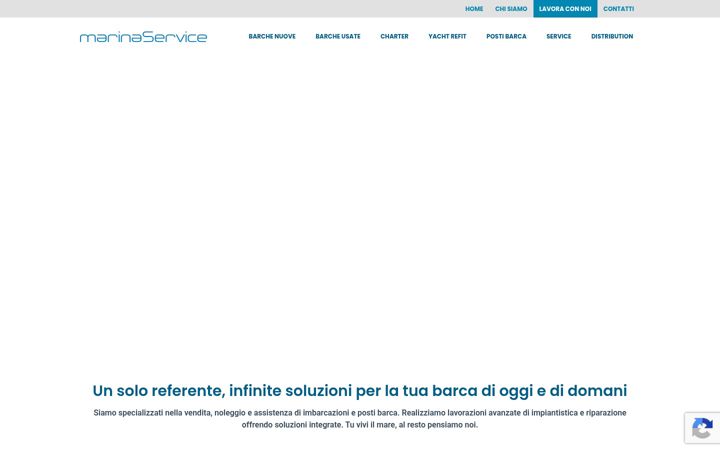 Screenshot of marinaservice.eu