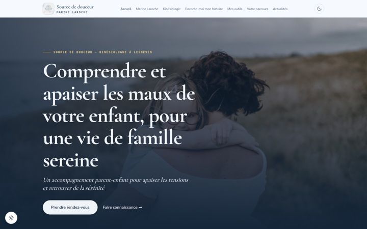 Screenshot of marine-source-de-douceur.com