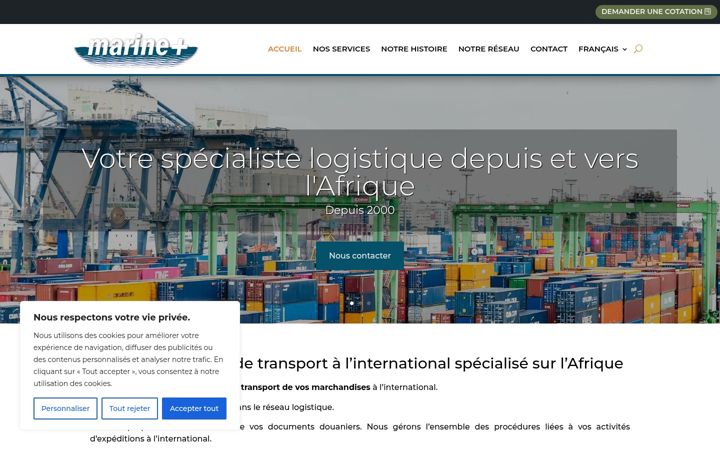 Screenshot of marineplus.net