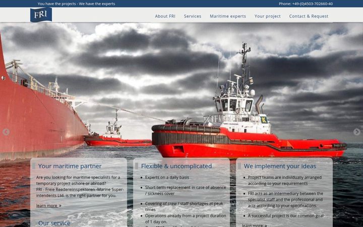 Screenshot of marinesuperintendents.com
