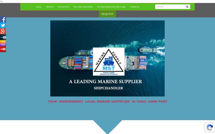 Screenshot of marinesupply-togo.net