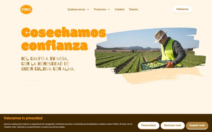 Screenshot of maringuerrero.com