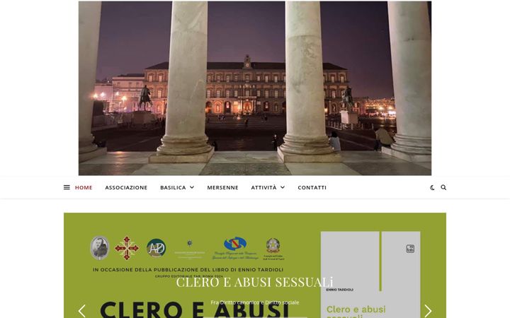 Screenshot of marinmersennenapoli.eu