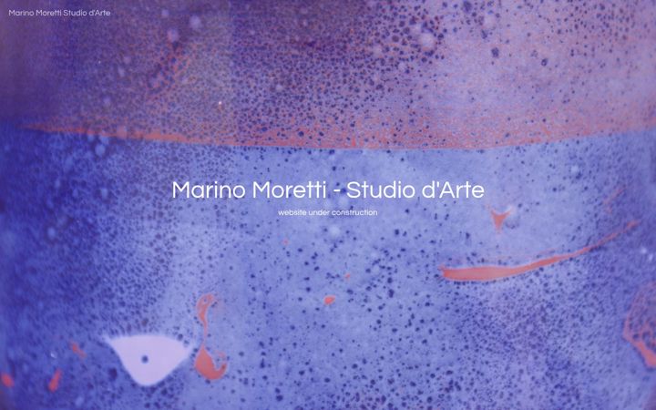 Screenshot of marinomoretti.it