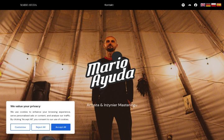 Screenshot of marioayuda.pl