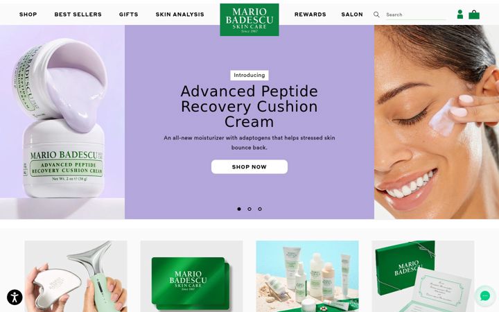 Screenshot of mariobadescu.com