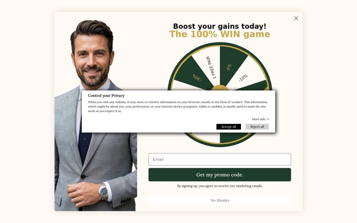 Screenshot of mariobertulli.com