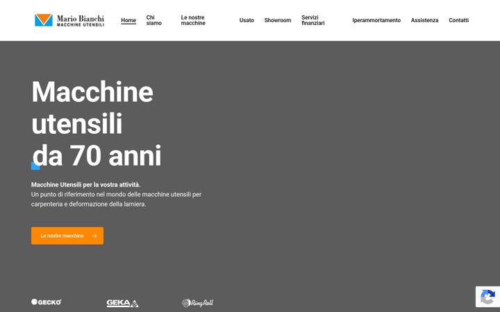 Screenshot of mariobianchi.it