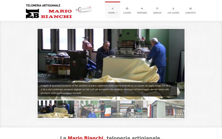 Screenshot of mariobianchiteloni.it