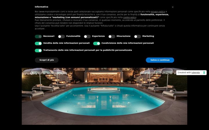 Screenshot of mariodalmolin.it