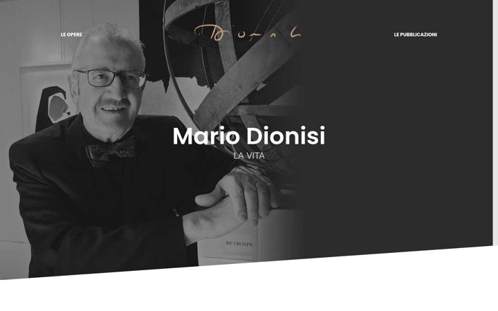 Screenshot of mariodionisi.it
