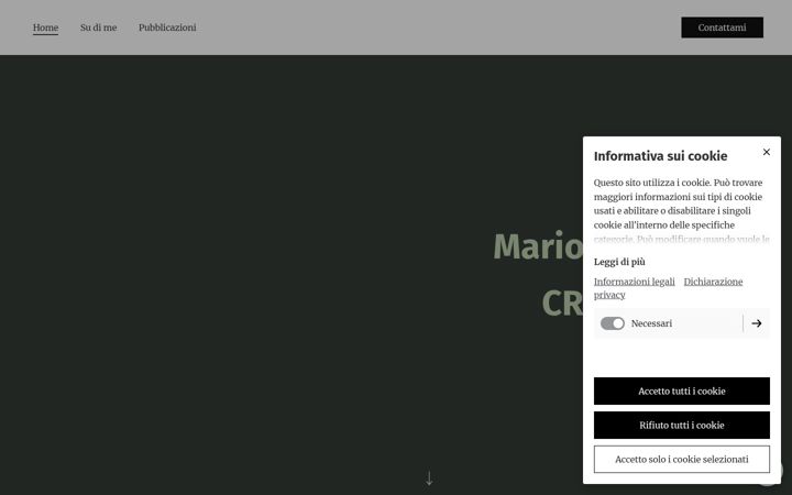 Screenshot of marioermancroce.it